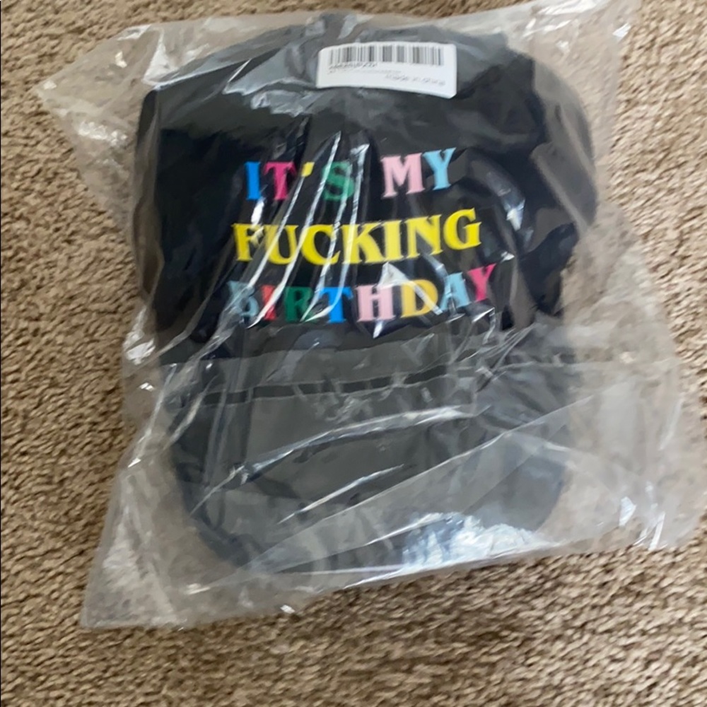 Birthday hat with matching sash